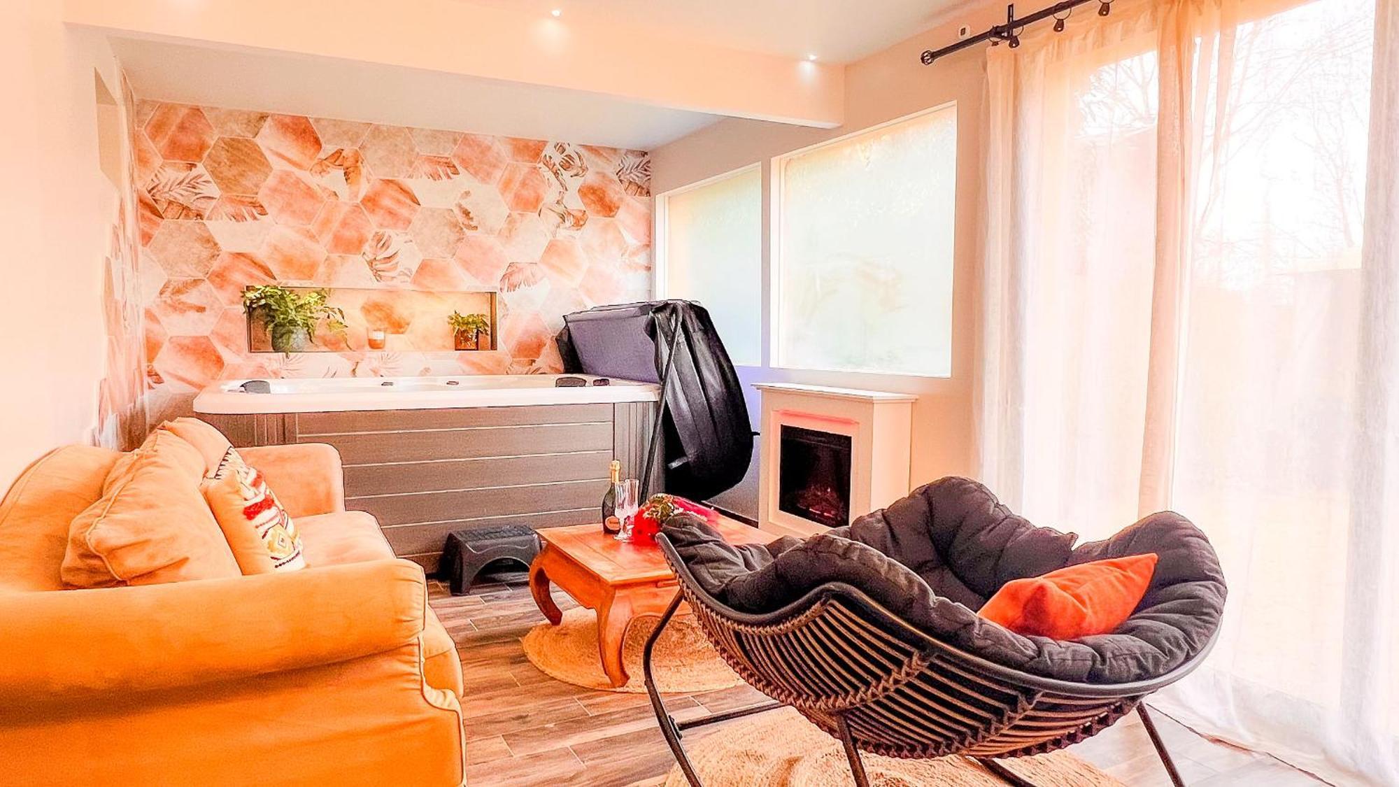 Atoumo Appartement Love Jacuzzi & Jardin Disneyland Paris Quincy-Voisins Buitenkant foto